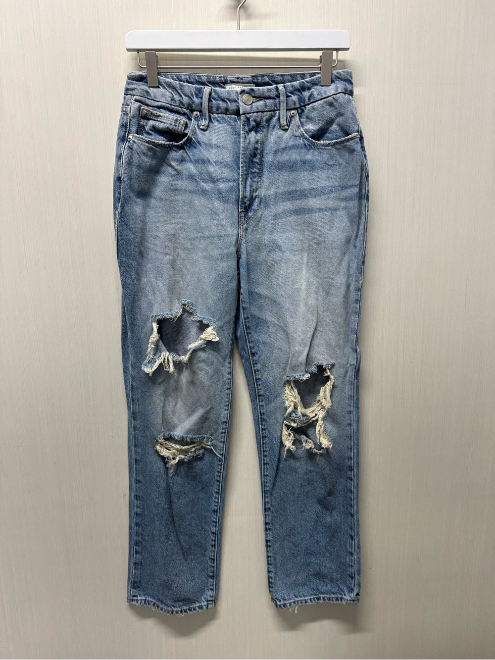 Good American Good Boy Straight Jean - Picture 2 of 7